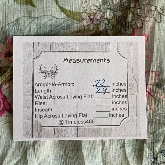 Floral Print Women's Top - Picture 12 of 15